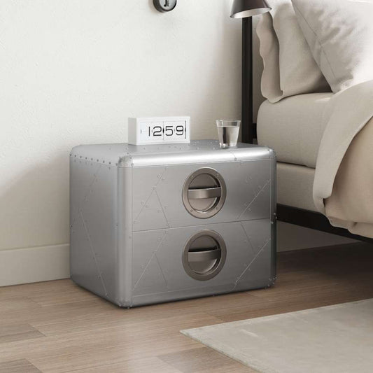 vidaXL Βοηθητικό Τραπέζι Aviator Vintage 2 Συρτάρια Aircraft Airman