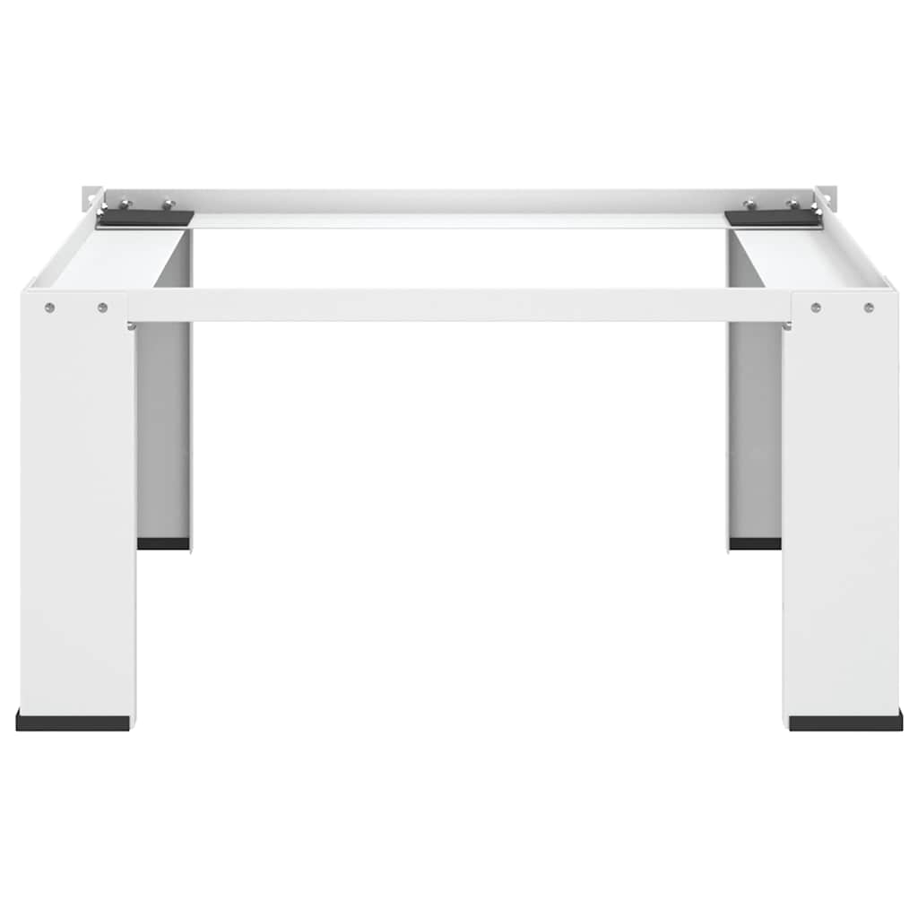 vidaXL Βάση Στήριξης Πλυντηρίου Ρούχων Λευκή