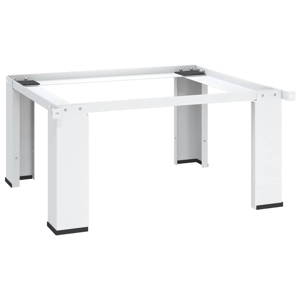 vidaXL Βάση Στήριξης Πλυντηρίου Ρούχων Λευκή