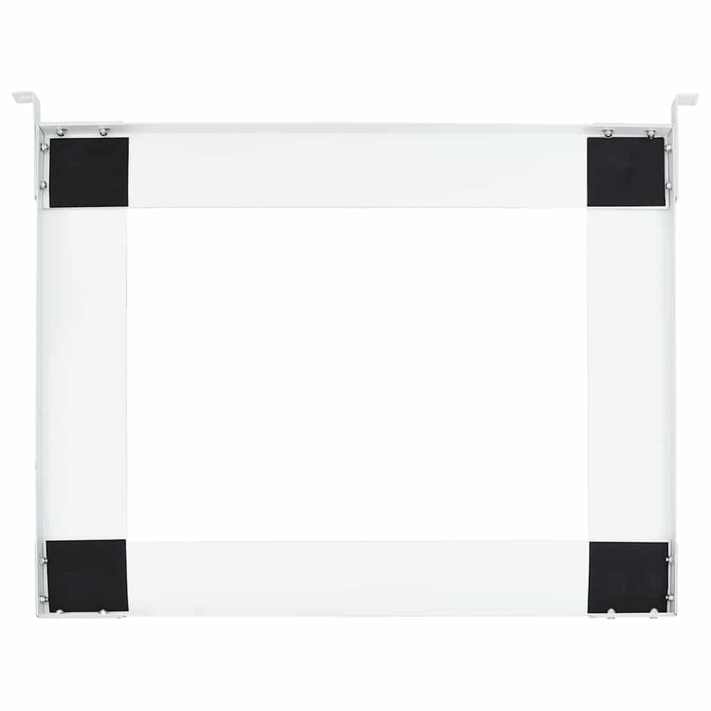 vidaXL Βάση Στήριξης Πλυντηρίου Ρούχων Λευκή