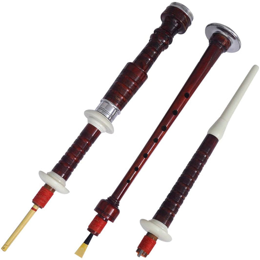 Γκάιντα Σκωτσέζικη με Σχέδιο Σκωτσέζικο Καρό Κόκκινη