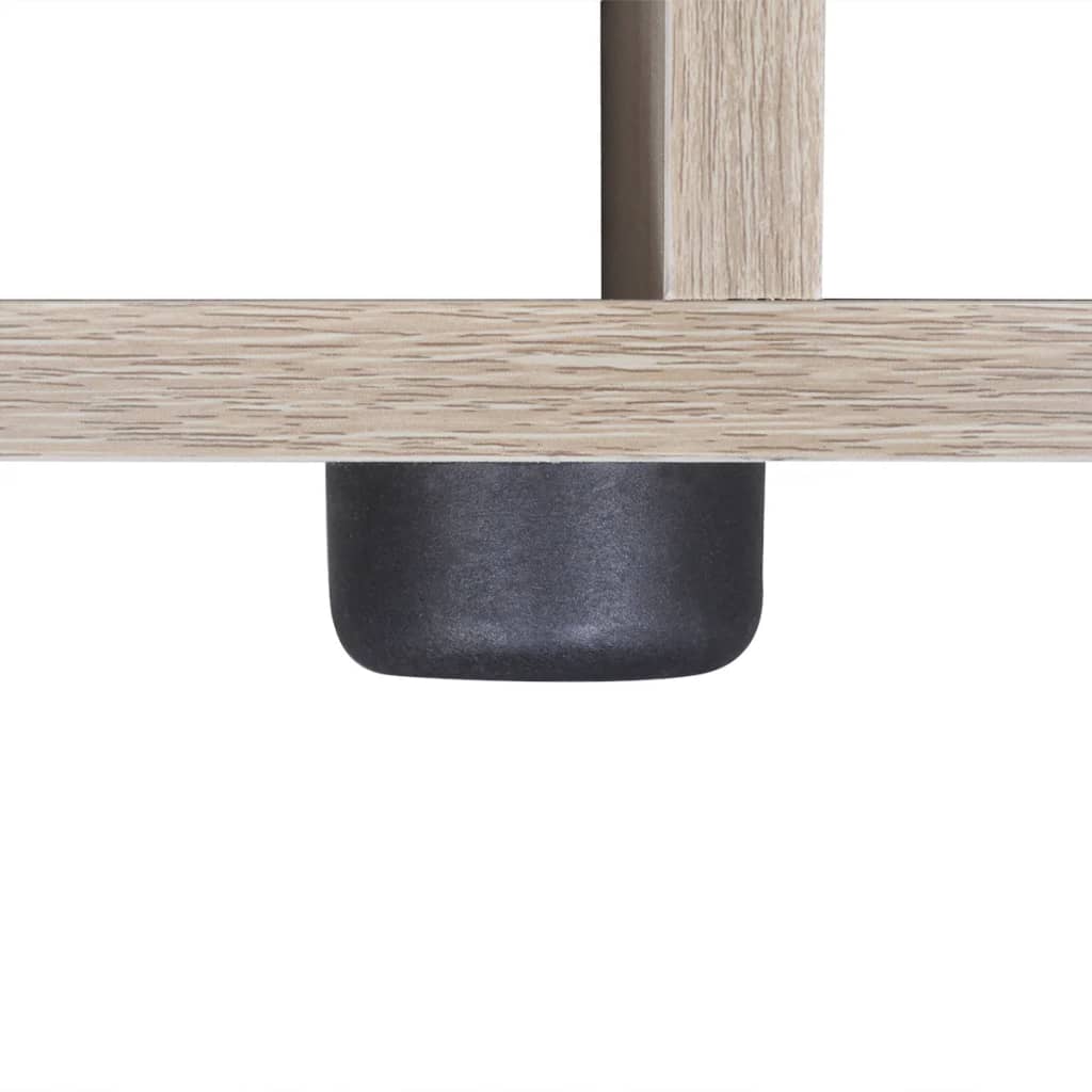 vidaXL Βιβλιοθήκη / Ραφιέρα με Κύβους Χρώμα Δρυς 142 εκ.