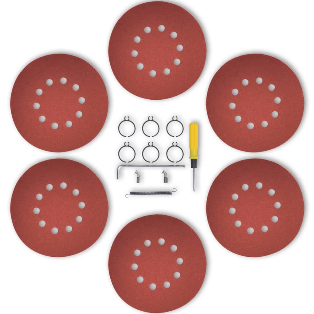 vidaXL Τριβείο Γυψοσανίδας Κόκκινο 750 W