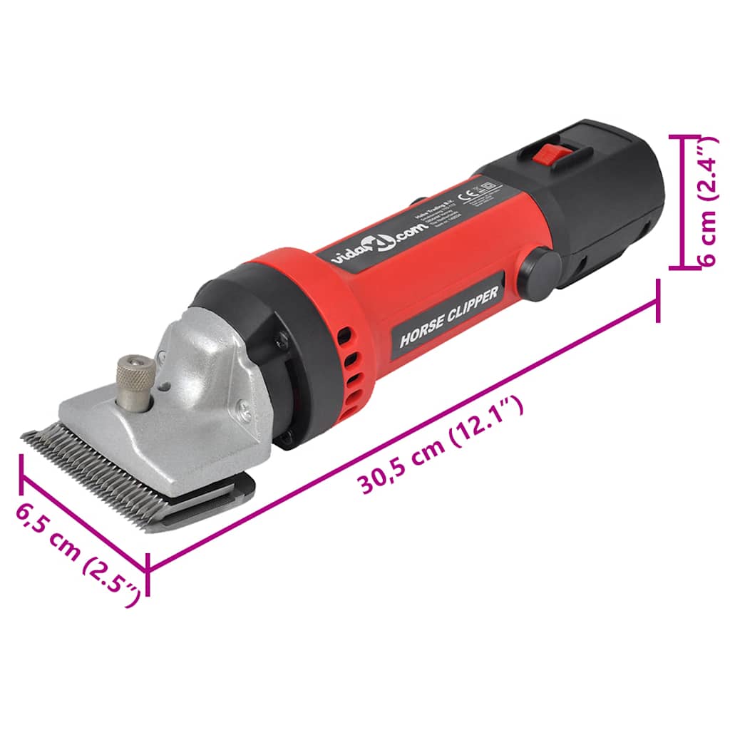 vidaXL Σετ Κουρευτικής Μηχανής Αλόγων Έξι Τεμαχίων 350 W