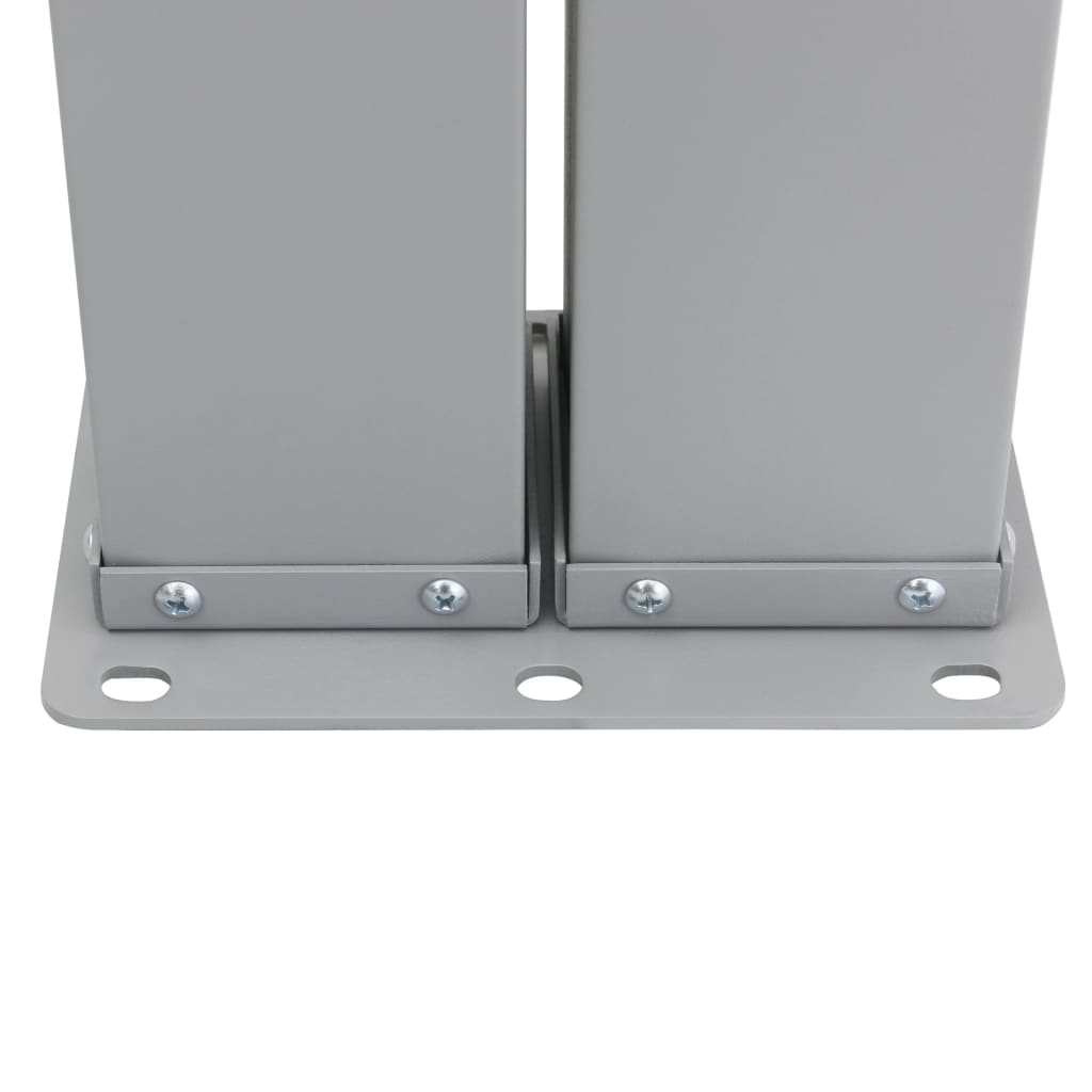 vidaXL Σκίαστρο Πλαϊνό Συρόμενο Γκρι 160 x 600 εκ.