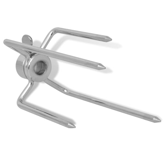 vidaXL Πιρούνια Σούβλας Ψησταριάς 2 τεμ. Ατσάλινα