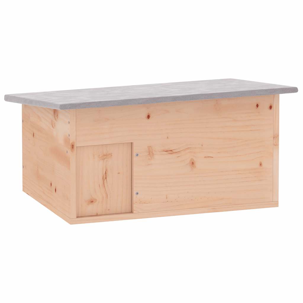vidaXL Σπίτι Σκαντζόχοιρου 45 x 33 x 22 εκ. Ξύλινο
