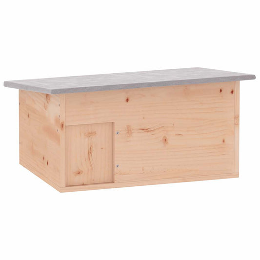 vidaXL Σπίτι Σκαντζόχοιρου 45 x 33 x 22 εκ. Ξύλινο