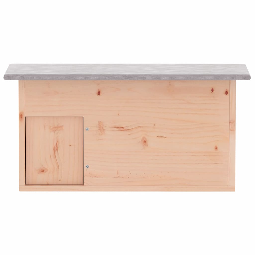 vidaXL Σπίτι Σκαντζόχοιρου 45 x 33 x 22 εκ. Ξύλινο