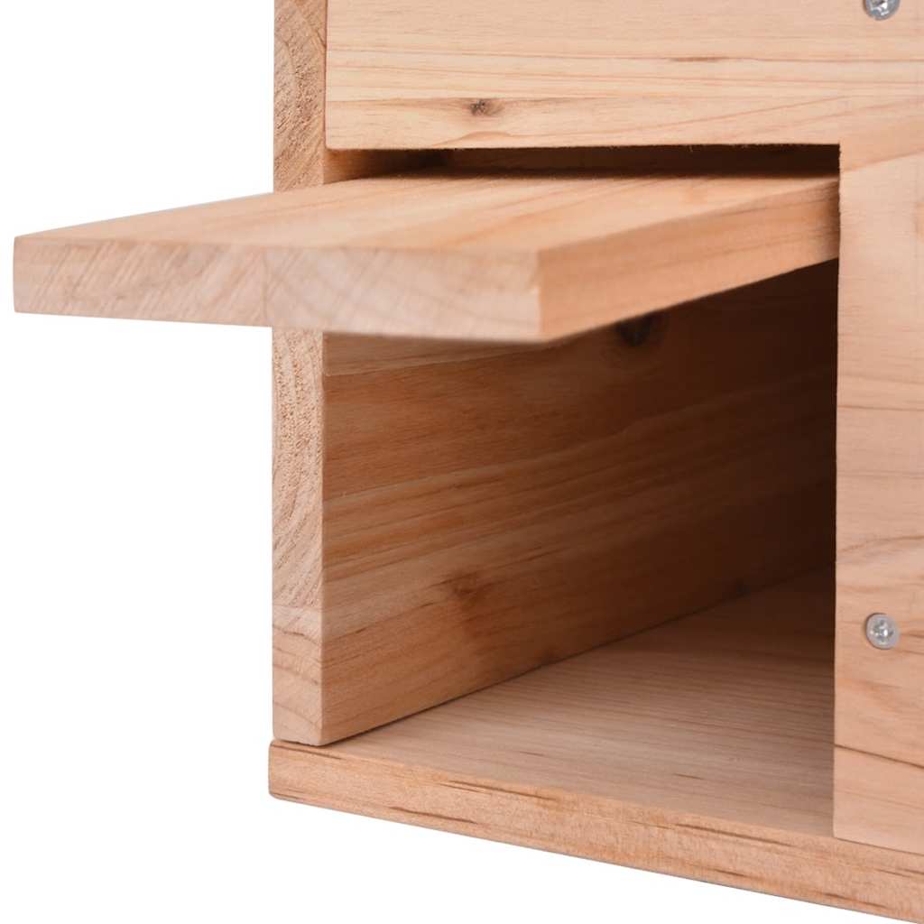 vidaXL Σπίτι Σκαντζόχοιρου 45 x 33 x 22 εκ. Ξύλινο