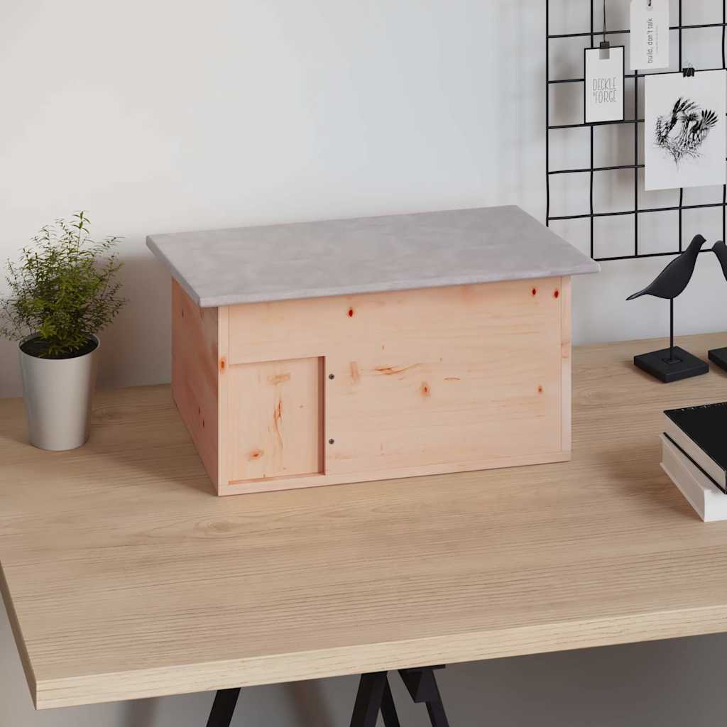 vidaXL Σπίτι Σκαντζόχοιρου 45 x 33 x 22 εκ. Ξύλινο