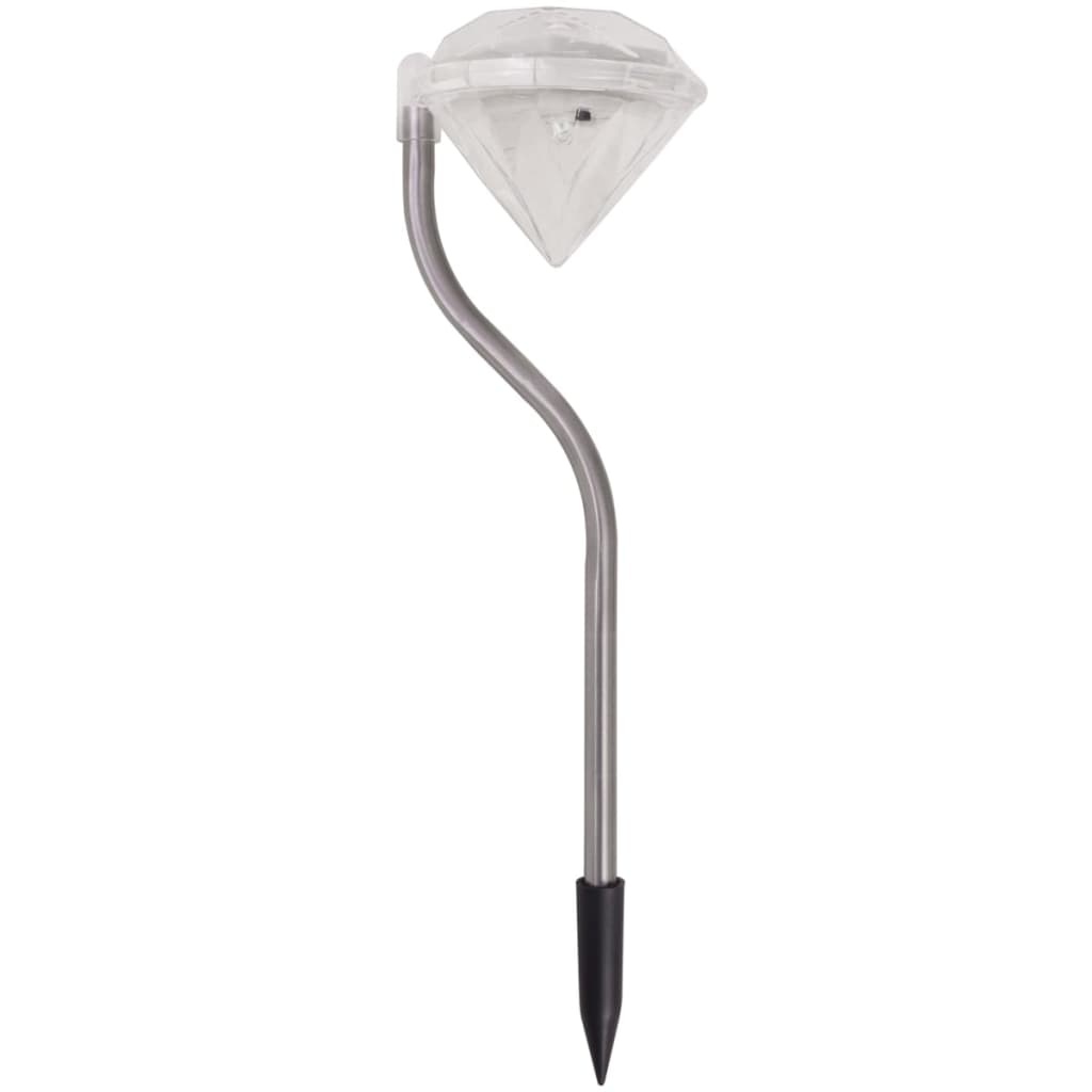 vidaXL Φωτιστικά Κήπου Ηλιακά LED 6 τεμ. 9 x 7,8 x 29,5 εκ.