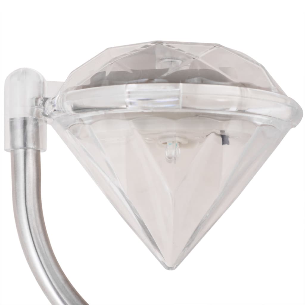 vidaXL Φωτιστικά Κήπου Ηλιακά LED 6 τεμ. 9 x 7,8 x 29,5 εκ.