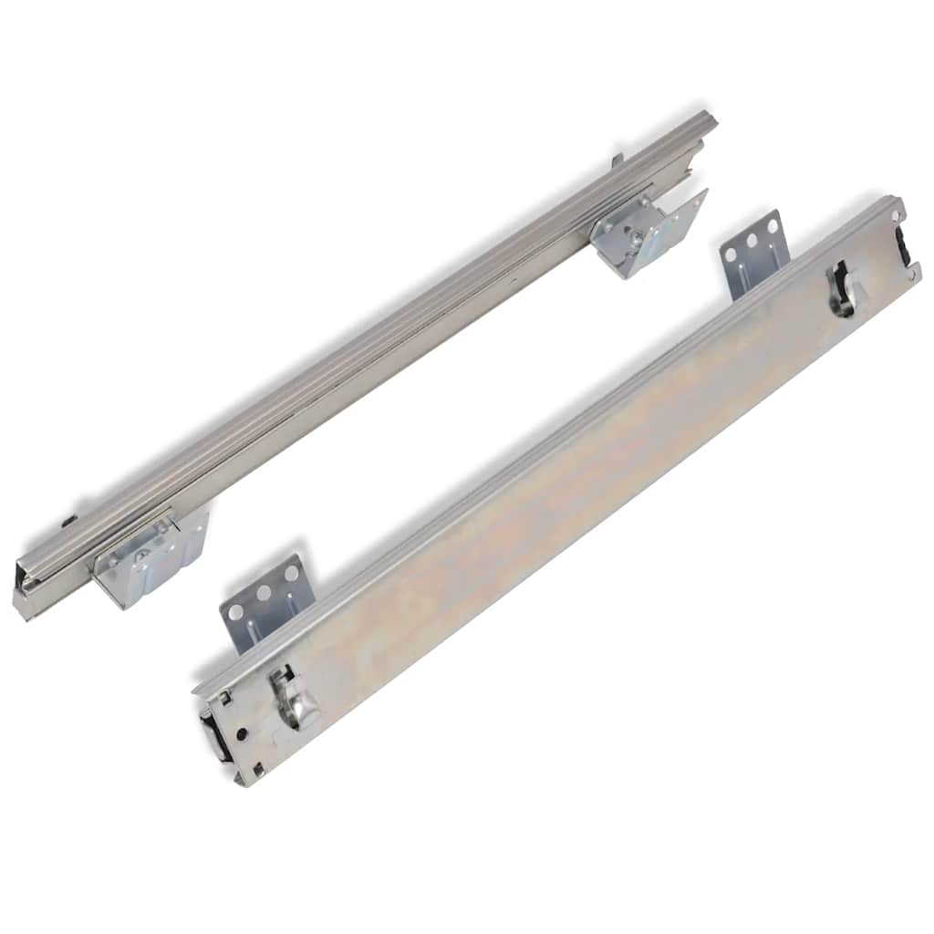 vidaXL Συρτάρια - Καλάθια Συρμάτινα 2 τεμ. Aσημί 300 χιλ.