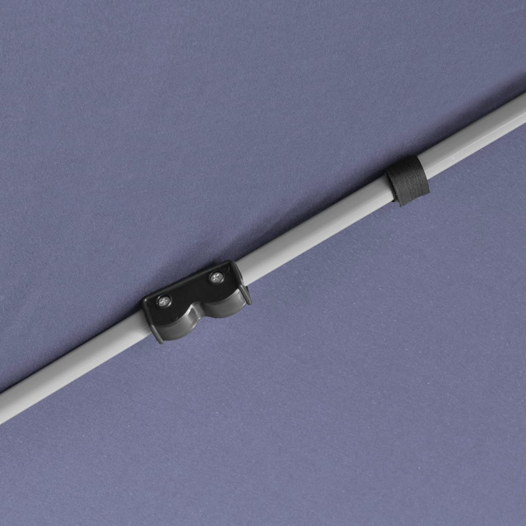 vidaXL Τέντα Εκδηλώσεων Εξάγωνη με 6 Τοιχώματα Σκ. Μπλε 3,6 x 3,1 μ.