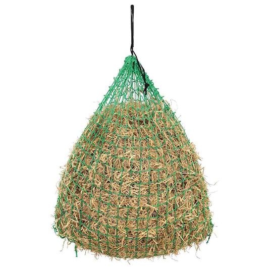 vidaXL Δίχτυα Σανού Στρογγυλά 2 τεμ. 0,75 x 0,5 μ. από Πολυπροπυλένιο