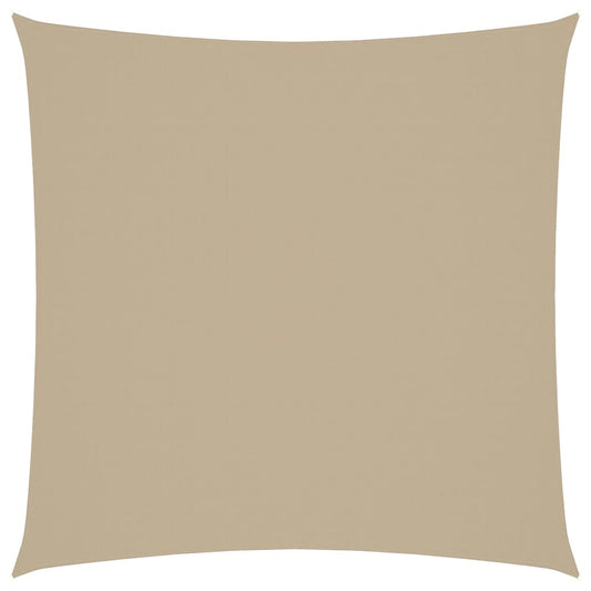 vidaXL Πανί Σκίασης Τετράγωνο Μπεζ 3,6 x 3,6 μ. από Ύφασμα Oxford