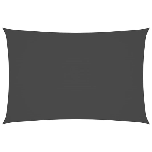 vidaXL Πανί Σκίασης Ορθογώνιο Ανθρακί 2 x 4 μ. από Ύφασμα Oxford