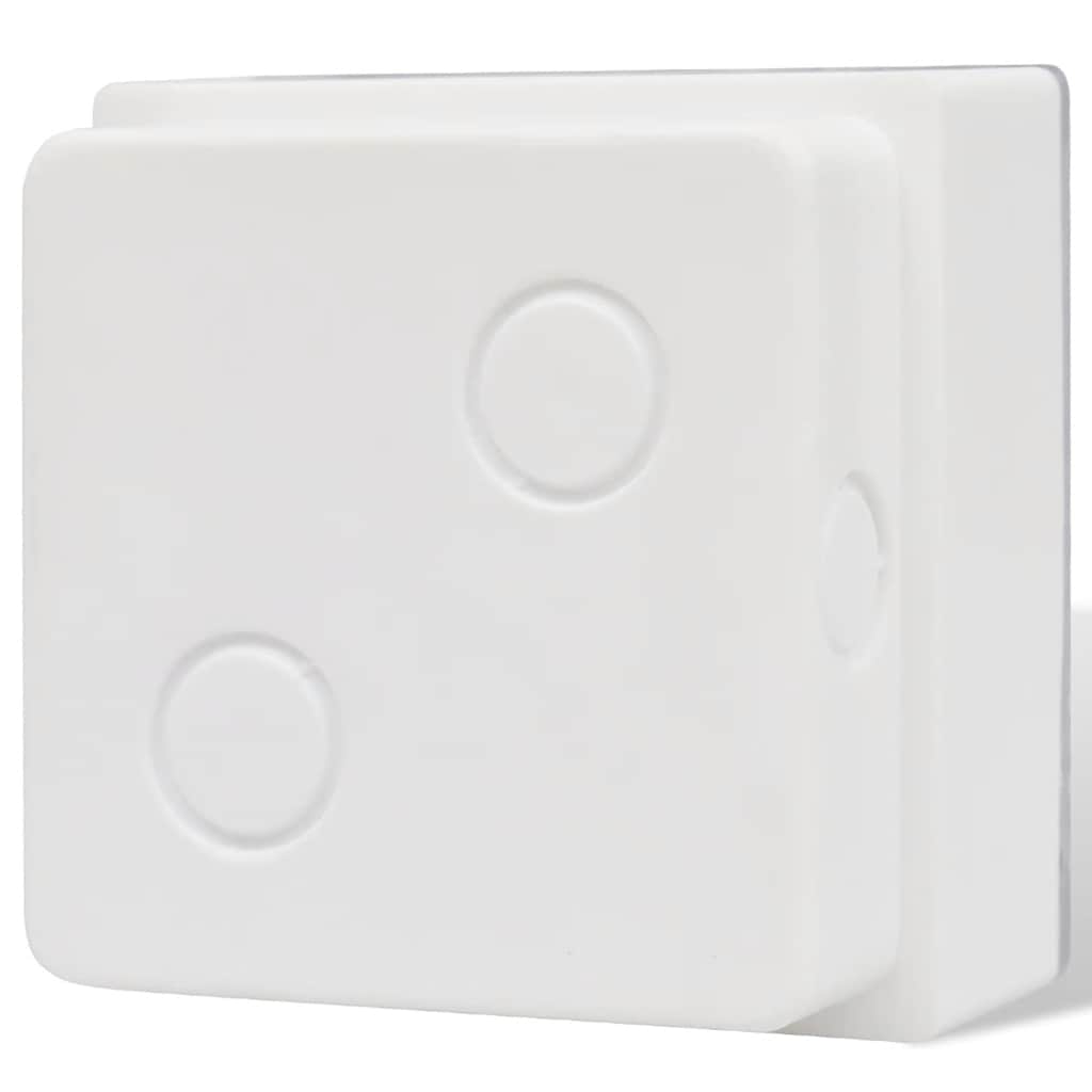 vidaXL Χωνευτά Φώτα LED 12 τεμ. 100 x 100 x 68 χιλ.