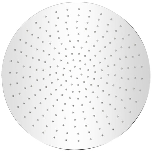 vidaXL Κεφαλή Nτους Βροχή Στρογγυλή 40 εκ. από Ανοξείδωτο Ατσάλι