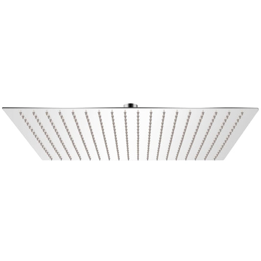 vidaXL Κεφαλή Nτους Βροχή Τετράγωνη 50 x 50 εκ. από Ανοξείδωτο Ατσάλι