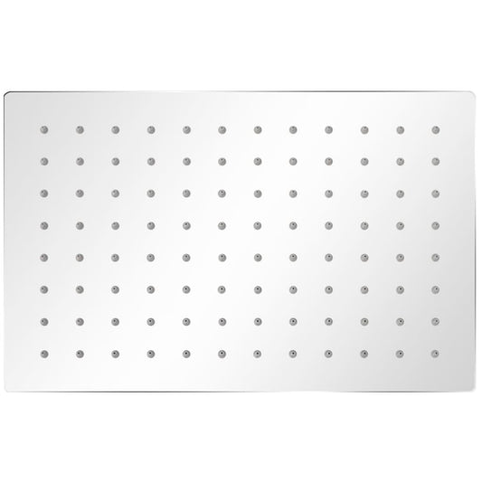 vidaXL Κεφαλή Nτους Βροχή Ορθογώνια 20 x 30 εκ. από Ανοξείδωτο Ατσάλι