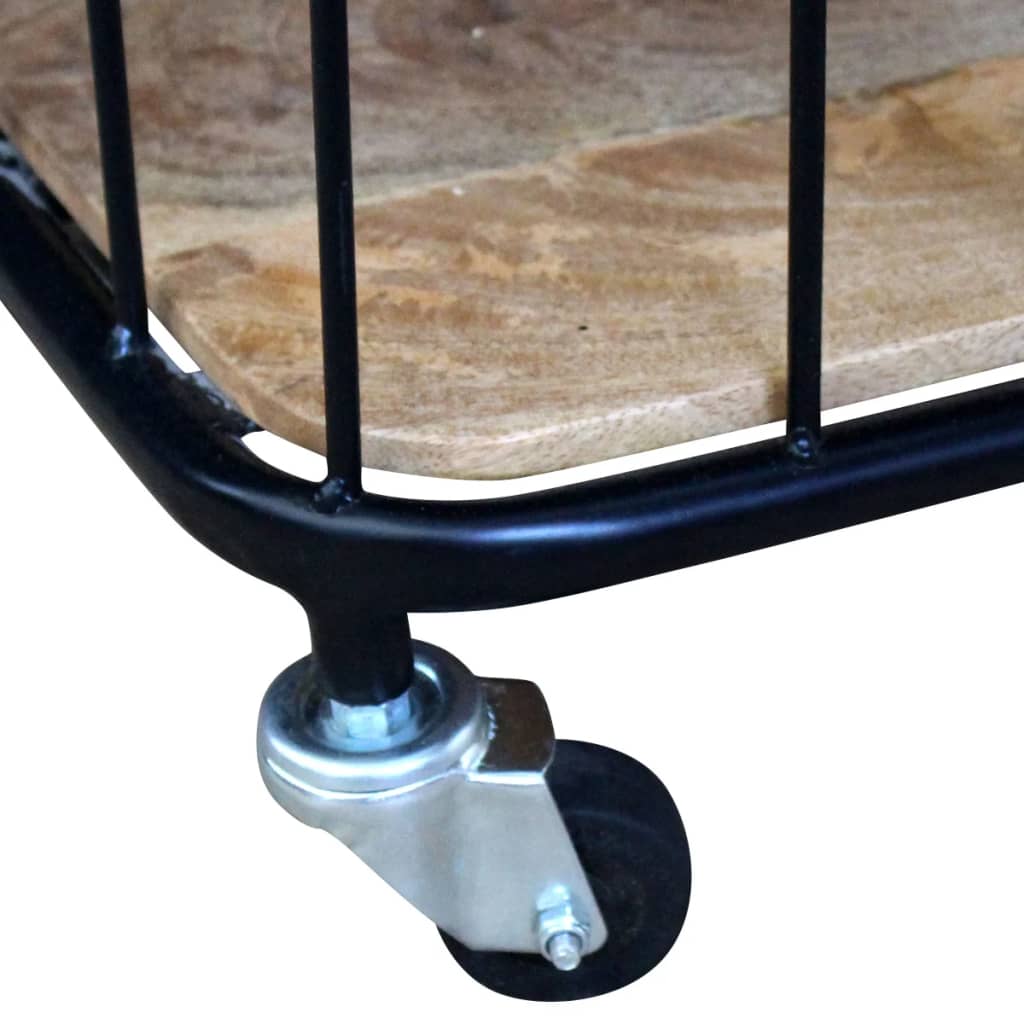 vidaXL Έπιπλο Τηλεόρασης 100 x 40 x 45 εκ. από Μασίφ Ξύλο Μάνγκο