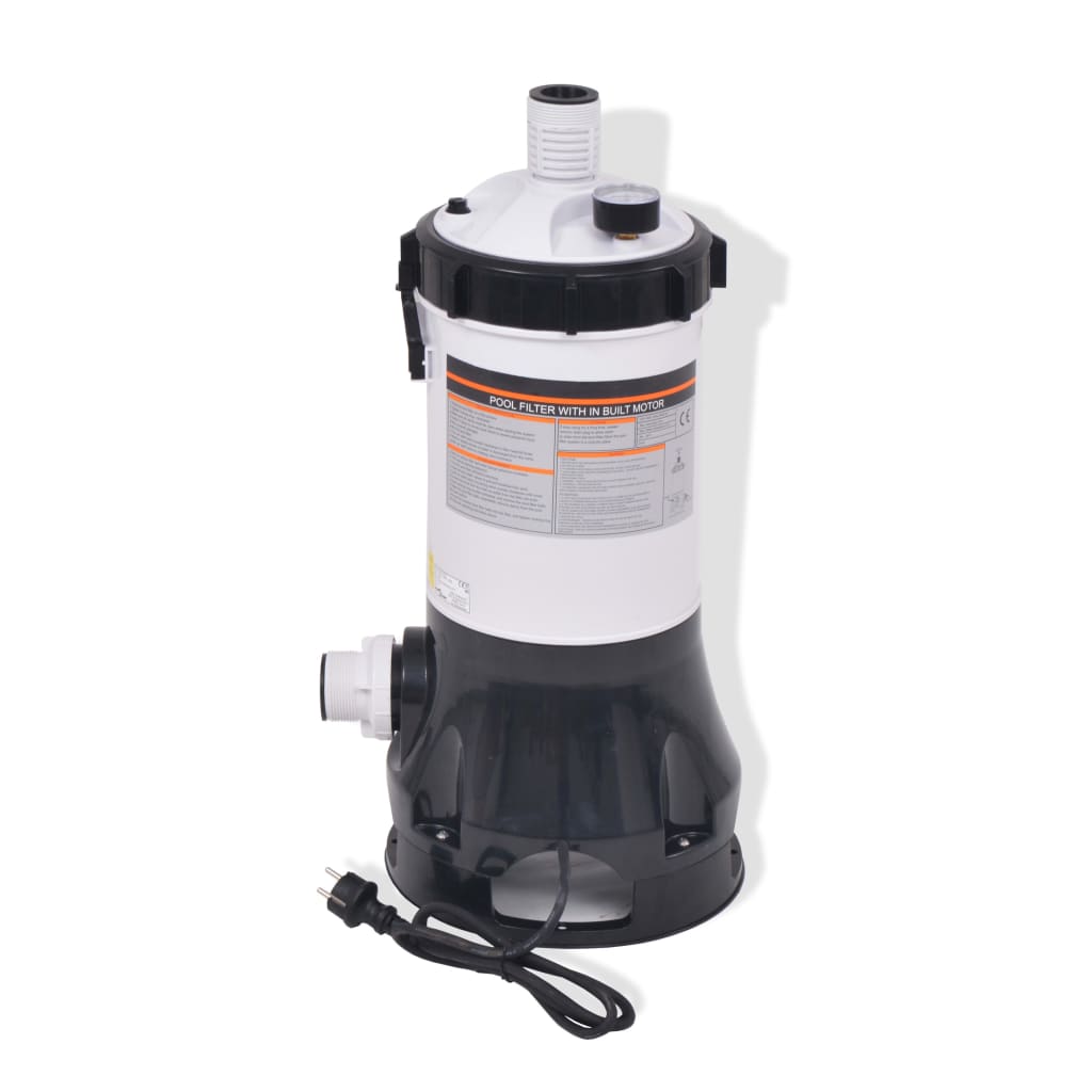 vidaXL Αντλία με Φίλτρο για Πισίνες 185 W 4,4 μ³/ώρα