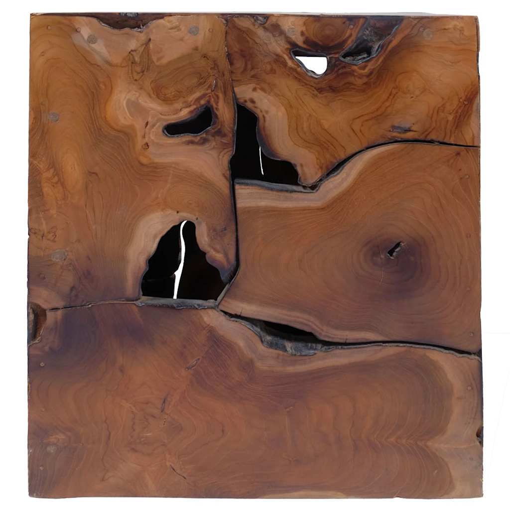 vidaXL Σκαμπό από Μασίφ Ξύλο Teak