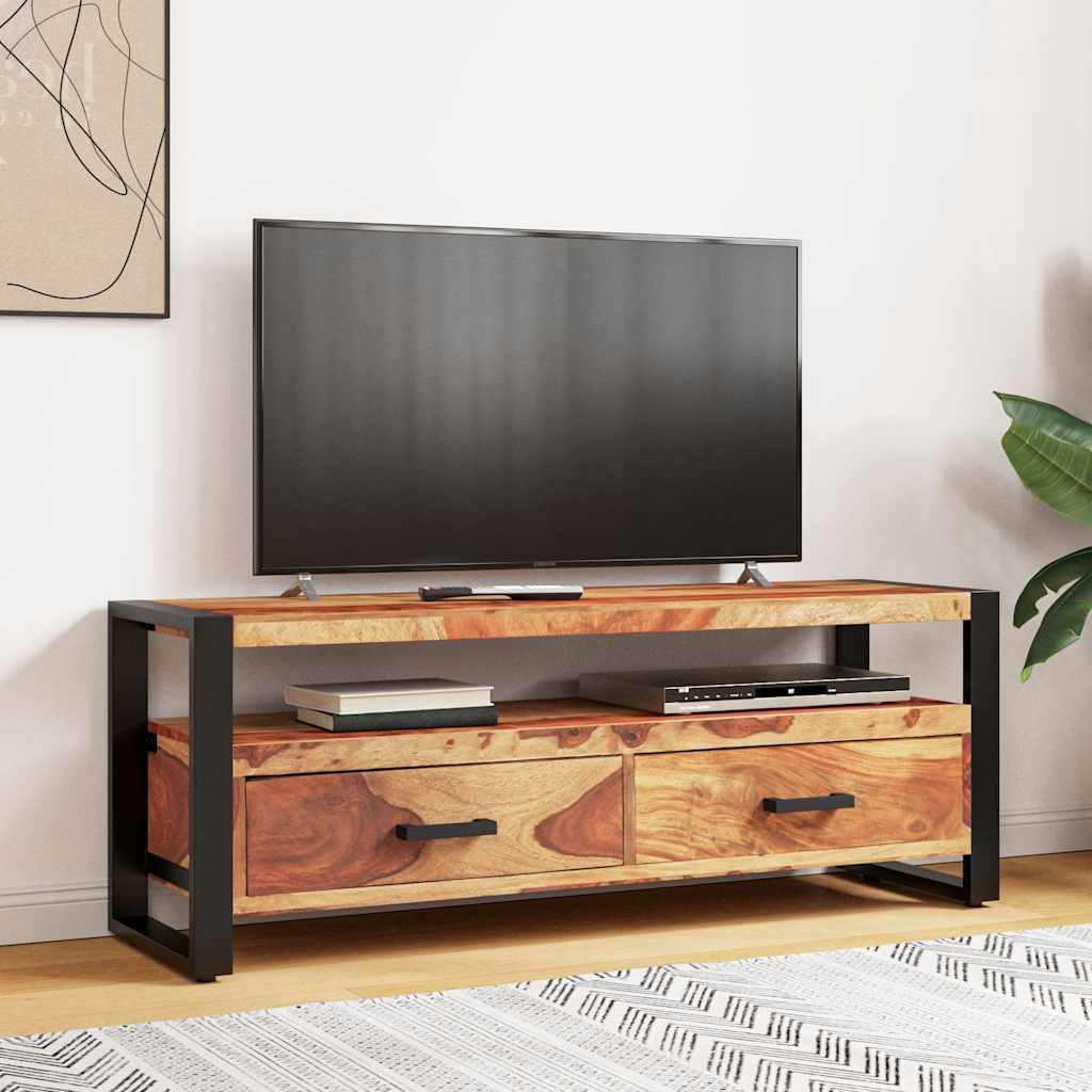 vidaXL Έπιπλο Τηλεόρασης 120 x 35 x 45 εκ. από Μασίφ Ξύλο Ακακίας