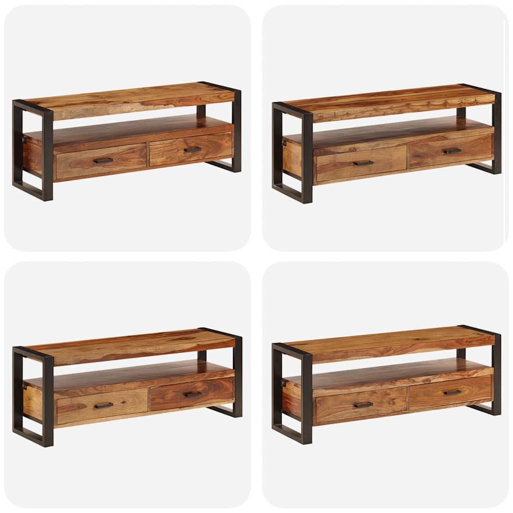 vidaXL Έπιπλο Τηλεόρασης 120 x 35 x 45 εκ. από Μασίφ Ξύλο Ακακίας
