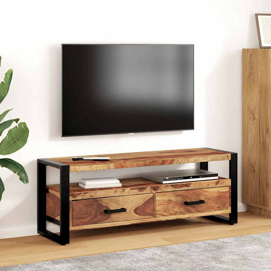 vidaXL Έπιπλο Τηλεόρασης 120 x 35 x 45 εκ. από Μασίφ Ξύλο Ακακίας
