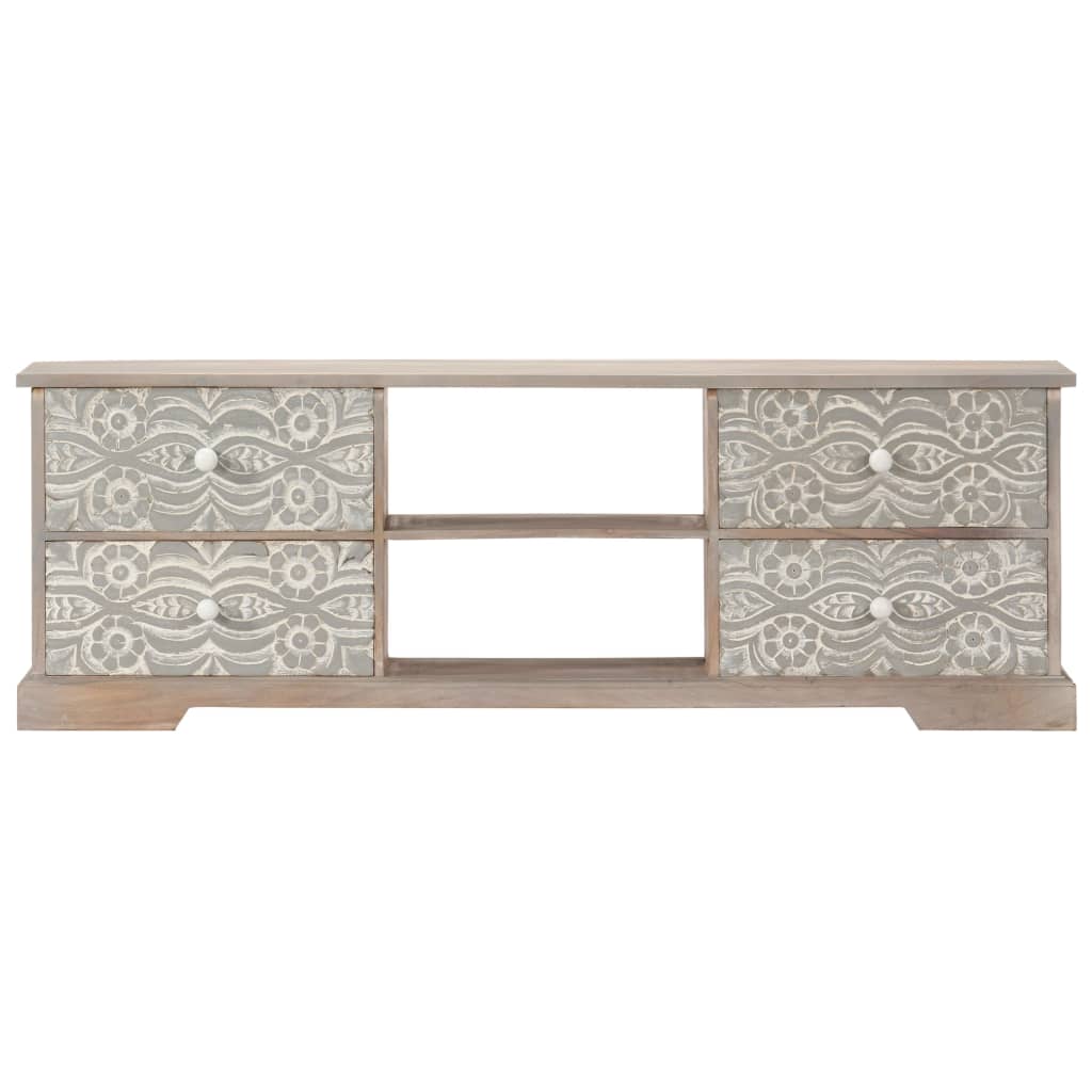 vidaXL Έπιπλο Τηλεόρασης 120 x 30 x 40 εκ. από Μασίφ Ξύλο Ακακίας