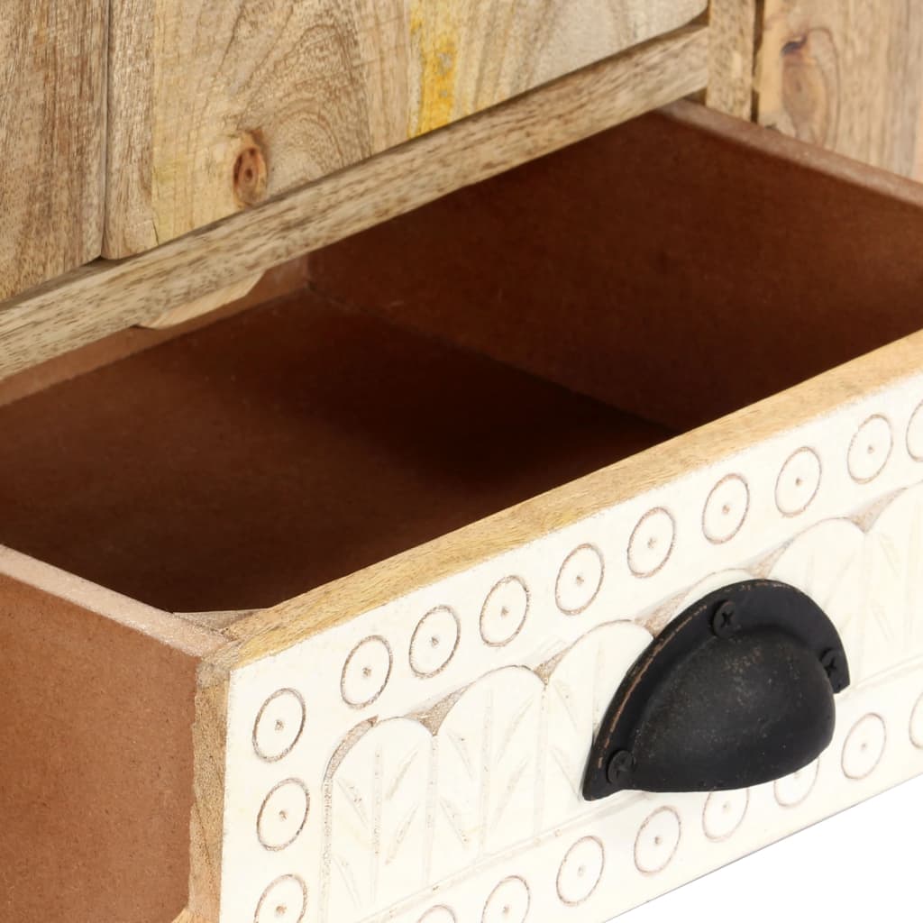 vidaXL Έπιπλο Τηλεόρασης 120 x 30 x 40 εκ. από Μασίφ Ξύλο Μάνγκο