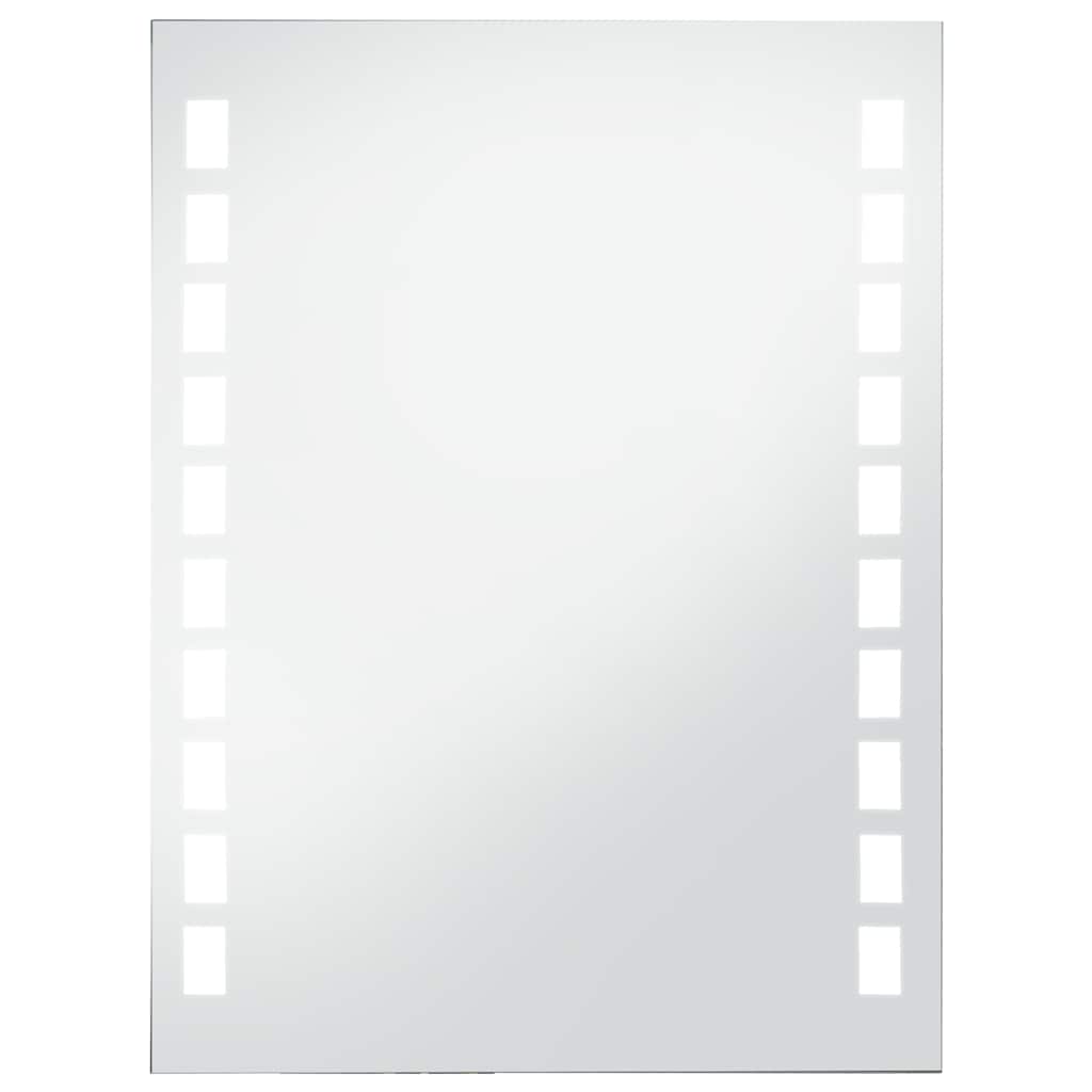 vidaXL Καθρέφτης Μπάνιου Τοίχου με LED 60 x 80 εκ.