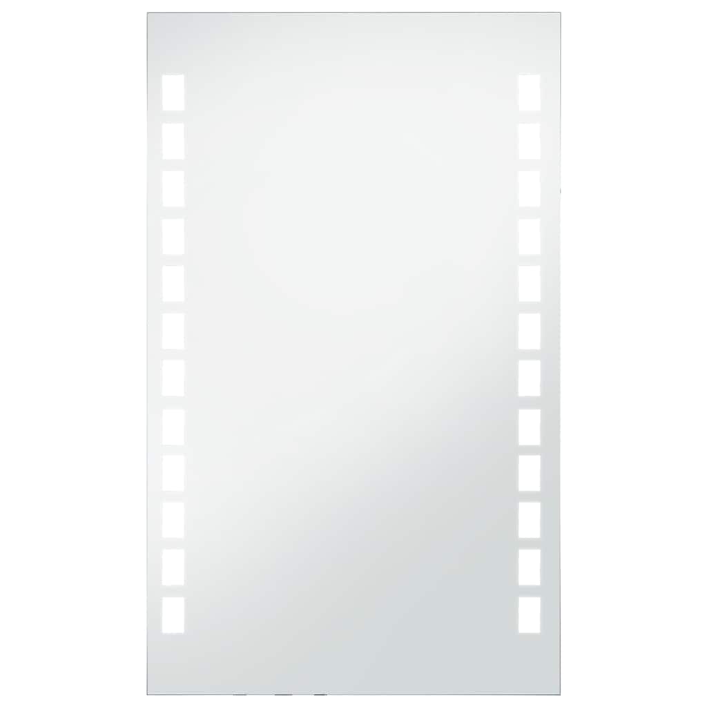 vidaXL Καθρέφτης Μπάνιου Τοίχου με LED 60 x 100 εκ.