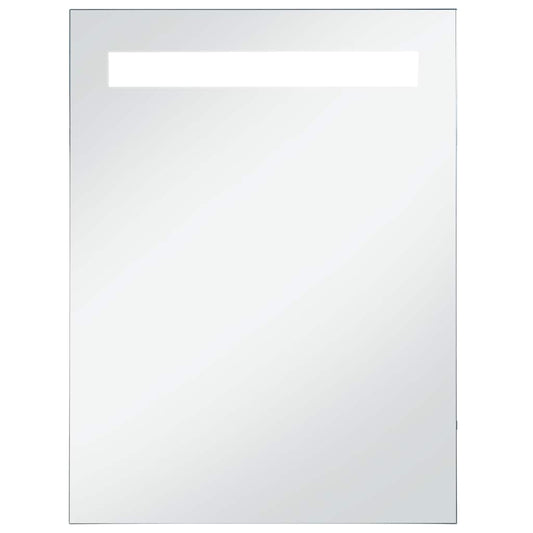 vidaXL Καθρέφτης Μπάνιου Τοίχου με LED 60 x 80 εκ.