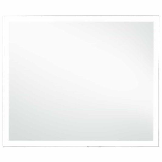 vidaXL Καθρέφτης Μπάνιου Τοίχου με LED 80 x 60 εκ.