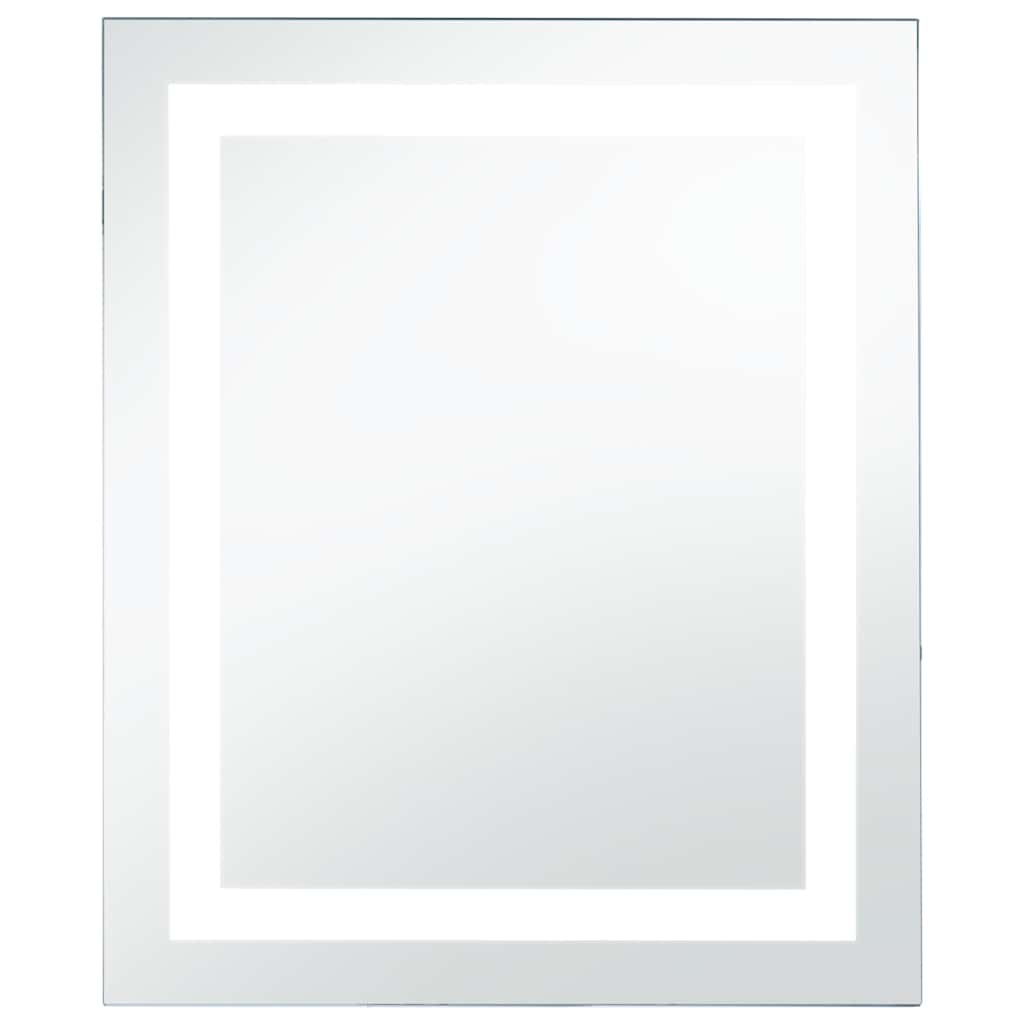 vidaXL Καθρέφτης Μπάνιου LED με Αισθητήρα Αφής 60 x 80 εκ.