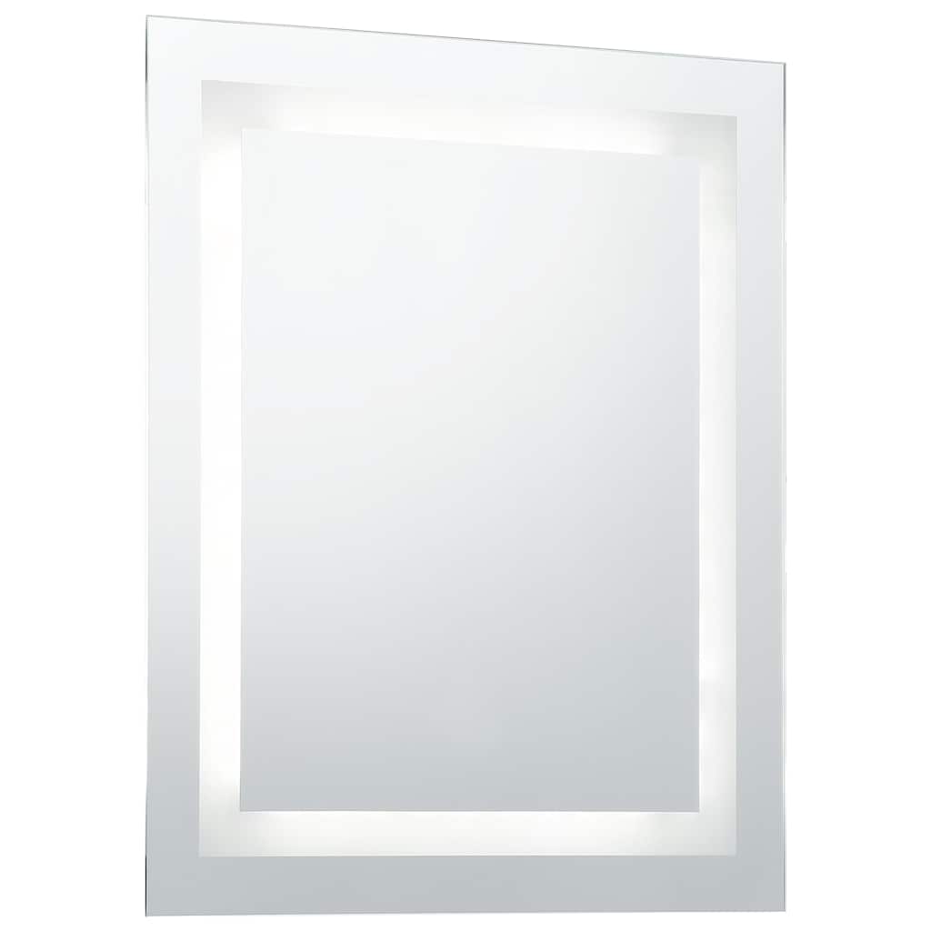 vidaXL Καθρέφτης Μπάνιου LED με Αισθητήρα Αφής 60 x 80 εκ.