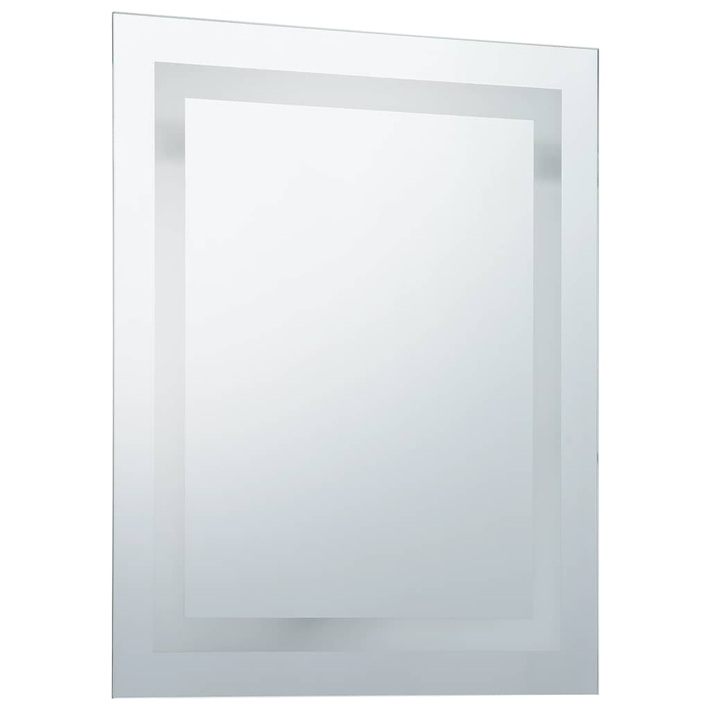 vidaXL Καθρέφτης Μπάνιου LED με Αισθητήρα Αφής 60 x 80 εκ.