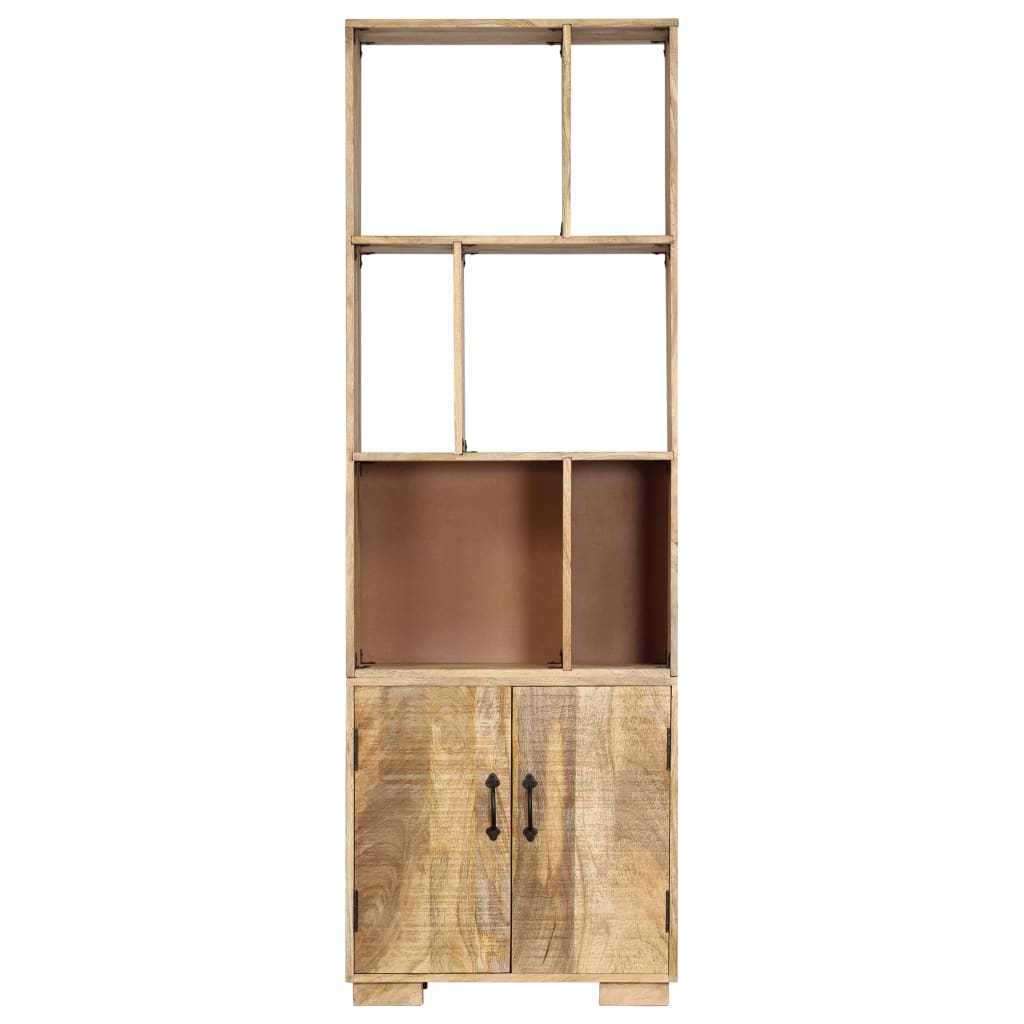 vidaXL Βιβλιοθήκη 60 x 35 x 180 εκ. από Μασίφ Ξύλο Μάνγκο