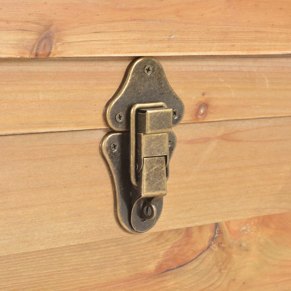 vidaXL Μπαούλο Αποθήκευσης με Μαξιλάρι 80 x 40 x 40 εκ. από MDF