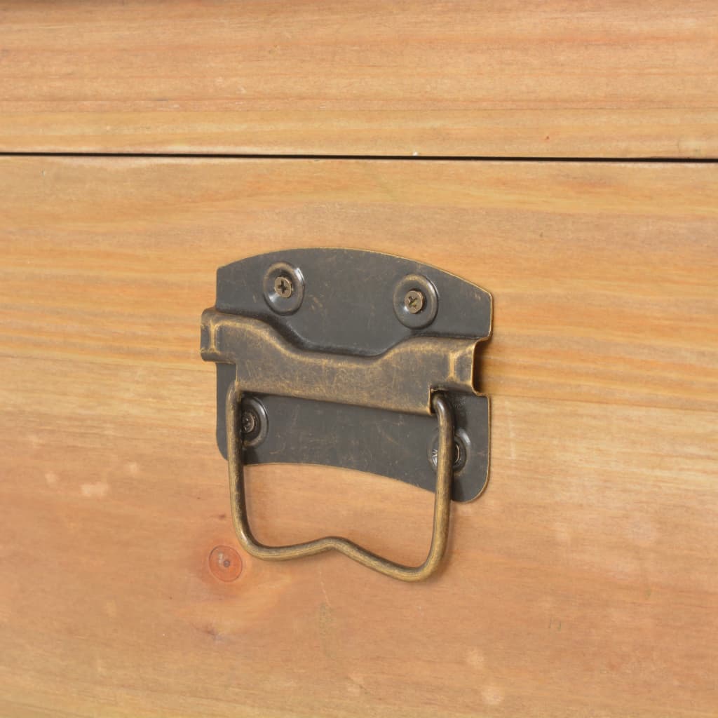 vidaXL Μπαούλο Αποθήκευσης με Μαξιλάρι 80 x 40 x 40 εκ. από MDF