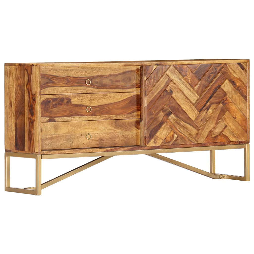 vidaXL Μπουφές 118 x 30 x 60 εκ. από Μασίφ Ξύλο Ακακίας
