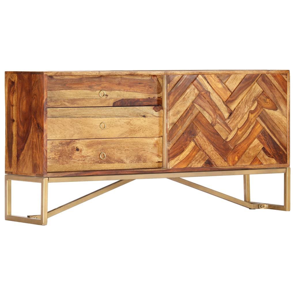 vidaXL Μπουφές 118 x 30 x 60 εκ. από Μασίφ Ξύλο Ακακίας