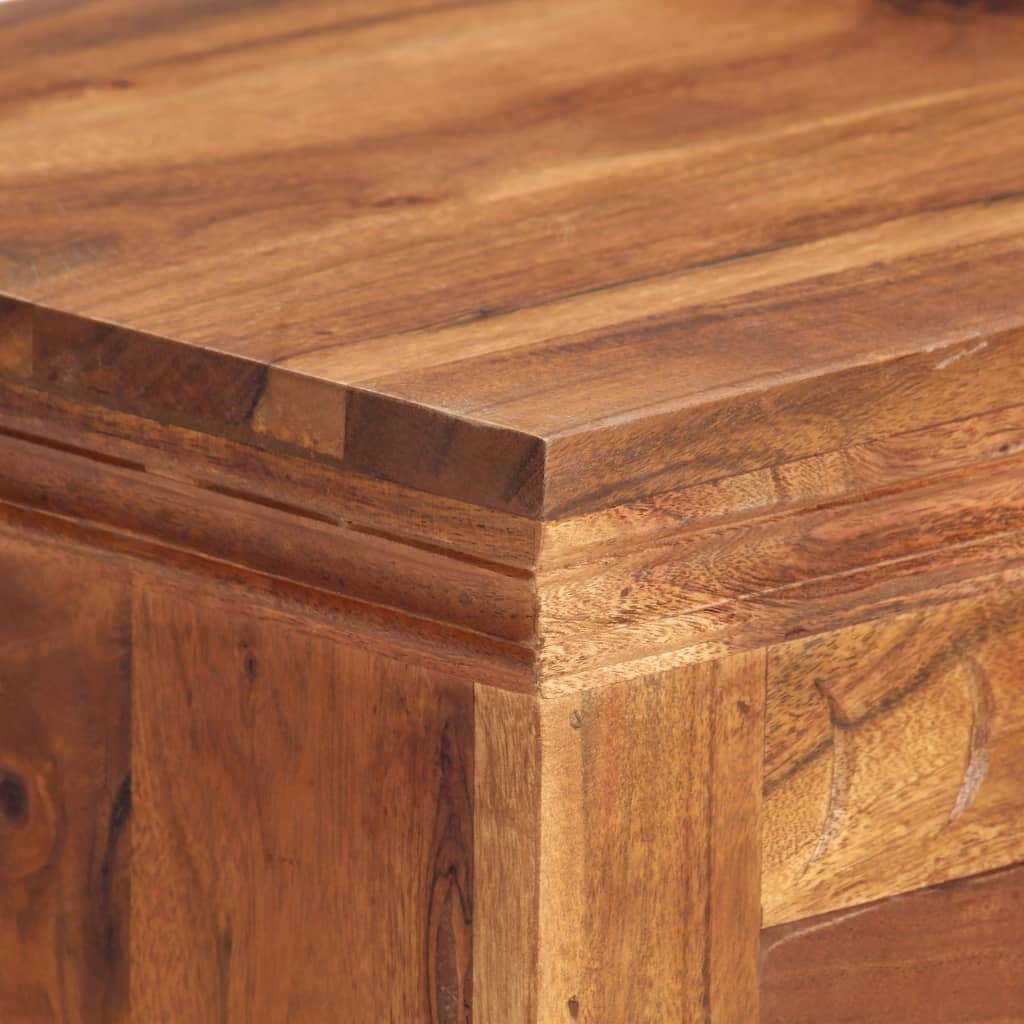 vidaXL Ντουλάπι / Ψηλός Μπουφές 63 x 30 x 75 εκ. Μασίφ Ξύλο Ακακίας