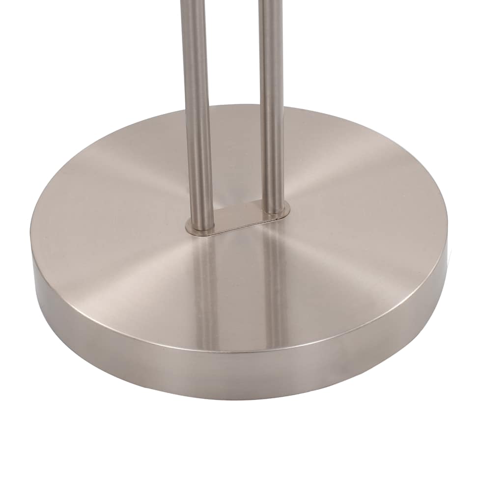 vidaXL Φωτιστικό Δαπέδου Ασημί 180 εκ. 18 W με Ρυθμιζόμενο Φωτισμό