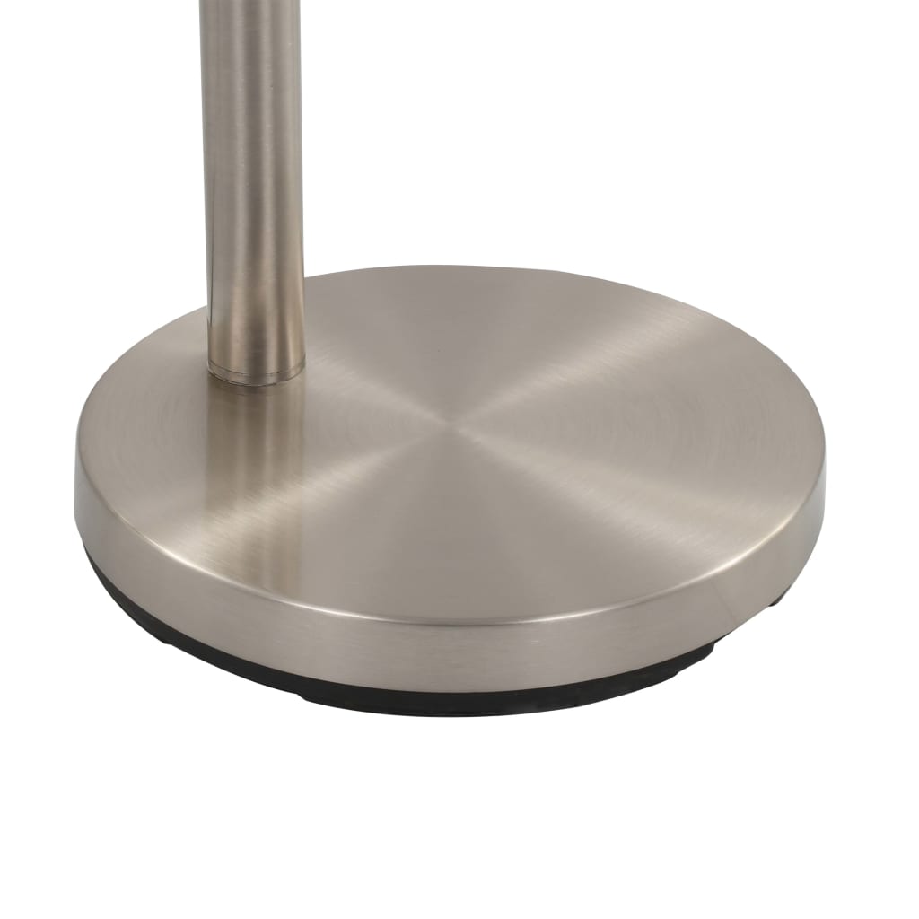 vidaXL Φωτιστικό Δαπέδου Ασημί 200 εκ. με 5 Ντουί Ε14