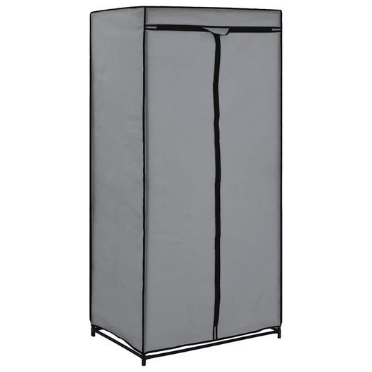 vidaXL Ντουλάπα Γκρι 75x50x160 εκ.